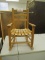 Children's Wooden Rocking Chair.