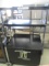 Luxor 2 Tier 2 Door Metal Rolling AV Cart.