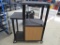 3 Tier Metal Rolling AV Cart w/ Power Strip.