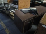 6 Drawer Wood Desk