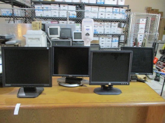 (4) LCD Monitors.