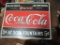 Desperate Coca-Cola Metal Sign