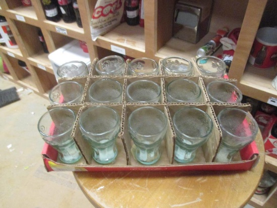 (12) Coca-Cola Shot Glasses