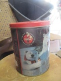 Coca-Cola Polar Bear Holiday Tin