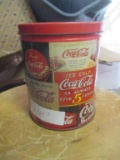 Coca-Cola Tin with Jigsaw Puzzle