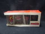 (4) Libbey Coca-Cola Cups