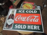 Coca-Cola Metal Sign 1993