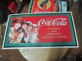Desperate Coca-Cola Metal Sign