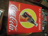 Desperate Coca-Cola Metal Sign