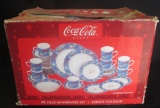 Coca-Cola 42 Piece Dinner Ware Set