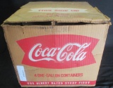 Coca-Cola 3 One Gallon Syrup Containers