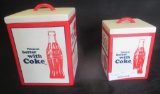 (2) Coca-Cola Ceramic Jars