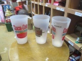 (2) Coca-Cola Cups