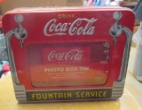 Coca-Cola Photo Box Tin