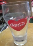 Coca-Cola Heart Glass