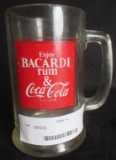 Bacardi Rum and Coca-Cola Glass