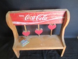 Coca-Cola Wood Bench