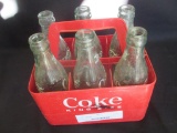 (6) Coca-Cola Bottles in King Size Carry