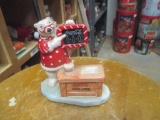 Coca-Cola Polar Bear Teacher Statue