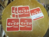 (7) Coca-Cola Chinese Coasters