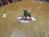 Coca-Cola Polar Bear Skiing Ornament