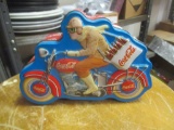 Coca-Cola Motorcycle Tin 1998