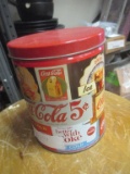 Coca-Cola Tin with Jigsaw Puzzle