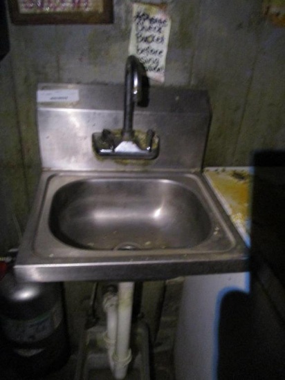 Stainless Steel Handwash Sink.