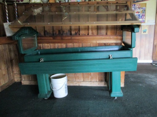 Plastic Salad Bar Serving Table.