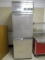 Victory Stainless Steel 1 Door Refrigerator.