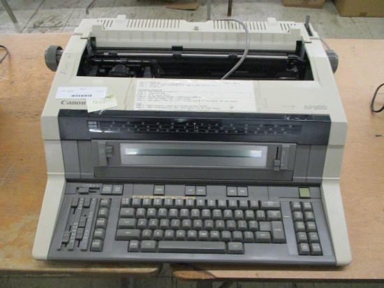 Canon AP800 Electric Typewriter.