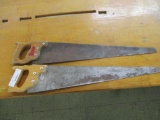 (2) Hand Saws.