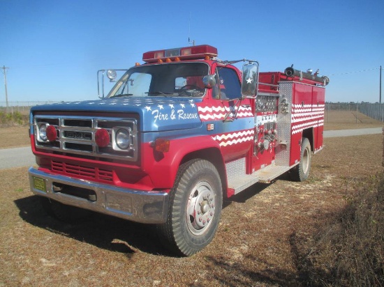 1981 GMC Fire Truck Topkick