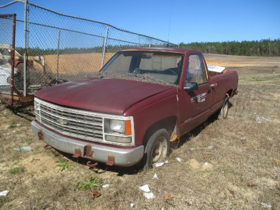 1988 Chevrolet Cheyenne 1500 Reg Cab 6.5 Ft Cab