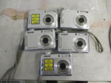 (5) Sony Cybershot 7.2 Digital Cameras.