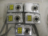 (5) Sony Cybershot 12.1 Digital Cameras DSC-W310.