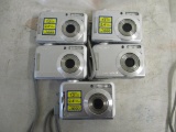 (5) Sony Cybershot 7.2 Digital Cameras.