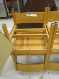 (2) Wood Chairs.