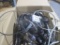 Box of Cords, Keyboards, and Headphones
