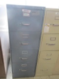 Metal 4 Drawer Legal File Cabinet.