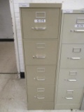 Metal 4 Drawer Standard File Cabinet.