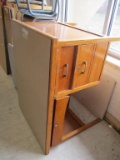 Wooden 3 Drawer Desk.