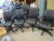 (4) Rolling Office Chairs.