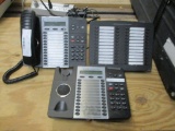 (2) Mitel VoIP Telephones w/ 5448 Prog Key Module.