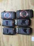 (4) Motorola V860 & (2) Casio GZ One Cell Phones.