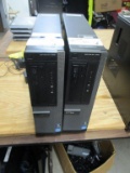 (2) Dell OptiPlex 390 Desktop Computers.