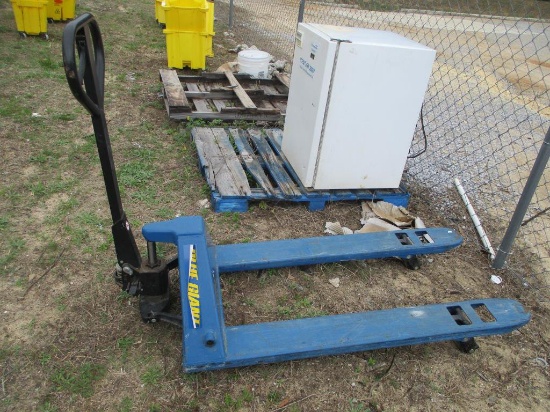 Blue Giant Pallet Jack.