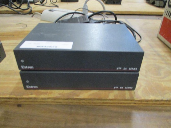 (2) Extron MTP DA Series DA8 A/V Routers.