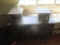 Wood 6 Drawer Desk and (2) Podiums