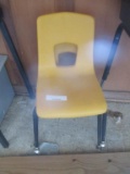 (2) Metal and Plastic Chairs